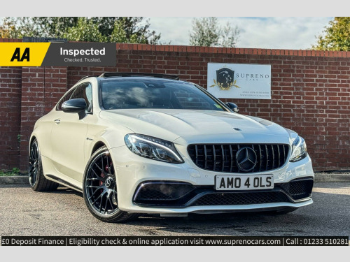 Mercedes-Benz C-Class  4.0 C63 V8 BiTurbo AMG (Premium) Coupe 2dr Petrol SpdS MCT Euro 6 (s/s) (47