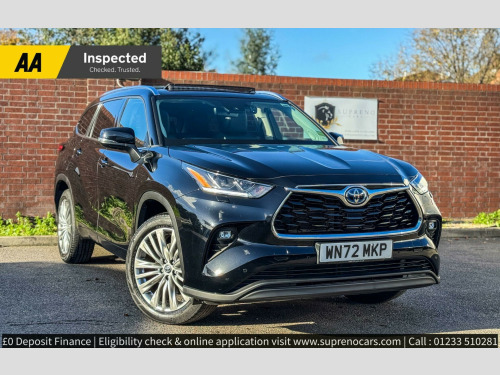 Toyota Highlander Estate  2.5 VVT-h Excel CVT 4WD Euro 6 (s/s) 5dr