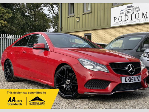 Mercedes-Benz E-Class  2.1 E220d BlueTEC AMG Line Coupe 2dr Diesel G-Tron