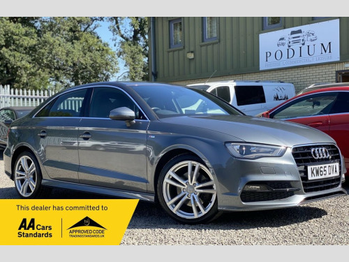 Audi A3  2.0 TDI S line Saloon 4dr Diesel Manual Euro 6 (s/
