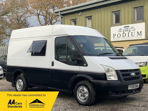 Ford Transit  HUGE POTENTAIL?WINDOWS?BED?3 SEATS 