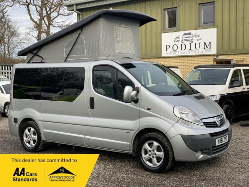 Vauxhall Vivaro  POPUP ROOF?DIESEL HEATING?SINK 