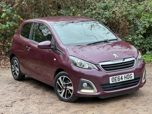Peugeot 108  1.2 VTi PureTech Allure Hatchback 3dr Petrol Manual Euro 5 (82 ps) 