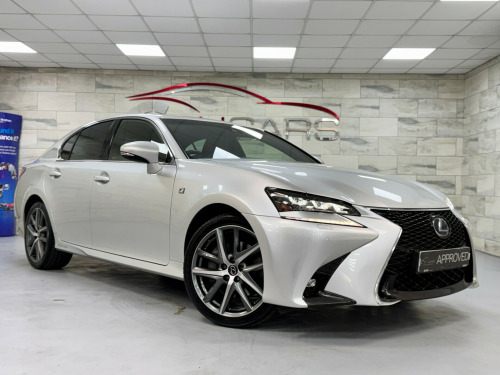 Lexus GS  2.5 300h F Sport Saloon 4dr Petrol Hybrid CVT Euro 6 (s/s) (223 ps)
