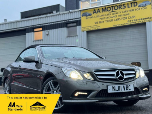 Mercedes-Benz E-Class E250 2.1 E250 CDI BlueEfficiency Sport Cabriolet Euro 5 2dr 