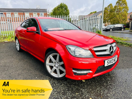 Mercedes-Benz C-Class C220 2.1 C220 CDI BlueEfficiency AMG Sport Coupe 2dr Diesel G-Tronic+ Euro 5 (s/