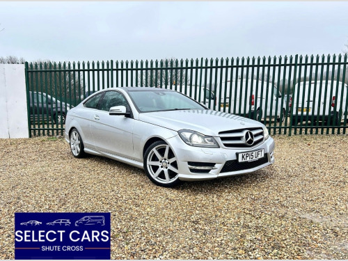 Mercedes-Benz C-Class C220 2.1 C220 CDI AMG Sport Edition Coupe 2dr Diesel G-Tronic+ Euro 5 (s/s) (170 
