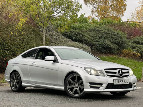 Mercedes-Benz C-Class C180 1.6 C180 BlueEfficiency AMG Sport G-Tronic+ Euro 5 (s/s) 2dr