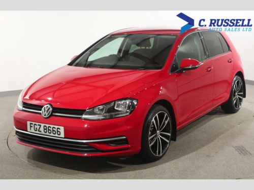 Volkswagen Golf  1.0 TSI BlueMotion Tech SE Hatchback 5dr Petrol Ma