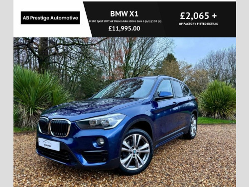 BMW X1  2.0 18d Sport SUV 5dr Diesel Auto sDrive Euro 6 (s 