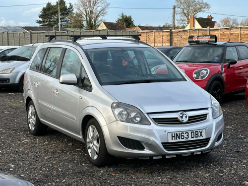 Vauxhall Zafira  1.8 16V Exclusiv Euro 5 5dr 