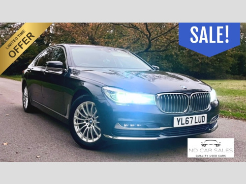BMW 7 Series  3.0 740Ld Exclusive Saloon 4dr Diesel Auto xDrive Euro 6 (s/s) (320 ps) 