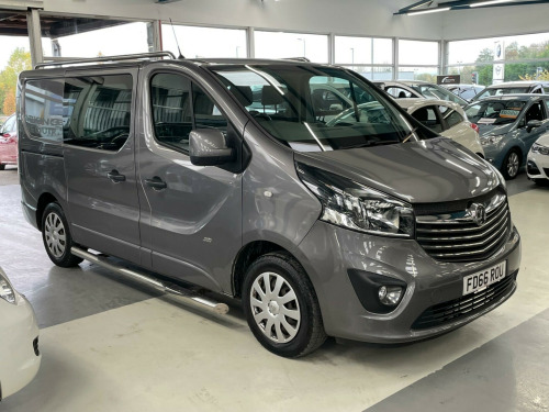 Vauxhall Vivaro  1.6 CDTi 2900 BiTurbo Sportive Crew Van L1 H1 Euro 6 (s/s) 5dr (6 Seat) 