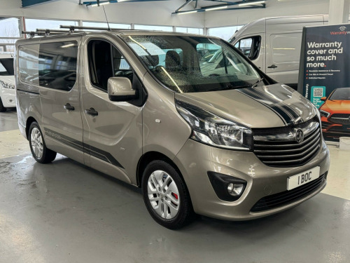 Vauxhall Vivaro  1.6 CDTi 2900 BiTurbo Sportive Crew Van L1 H1 Euro 6 (s/s) 5dr (6 Seat) 