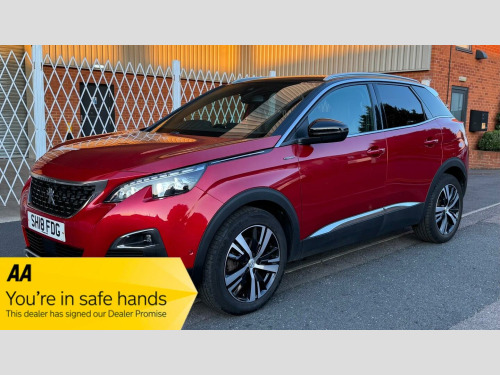 Peugeot 3008 Crossover  1.5 BlueHDi GT Line Euro 6 (s/s) 5dr