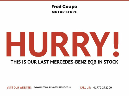 Mercedes-Benz EQB  EQB 250+ 70.5kWh AMG Line (Executive) SUV 5dr Elec 