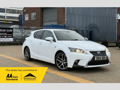 Lexus CT 200h  1.8 200h F Sport CVT Euro 6 (s/s) 5dr 