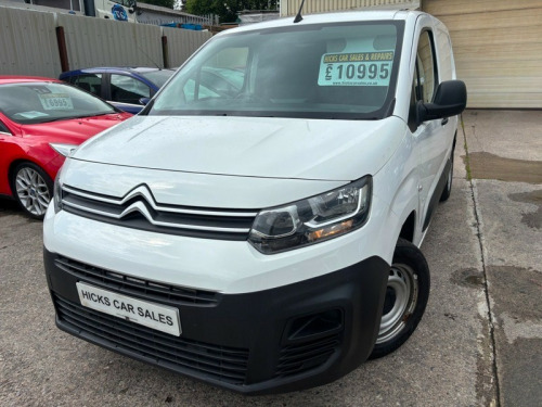 Citroen Berlingo  1.5 BlueHDi 650 X M Panel Van 5dr Diesel Manual SWB Euro 6 (s/s) (75 ps) 