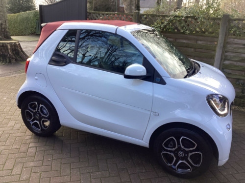 Smart fortwo  17.6kWh Prime (Premium Plus) Cabriolet Auto 2dr (22kW Charger) 