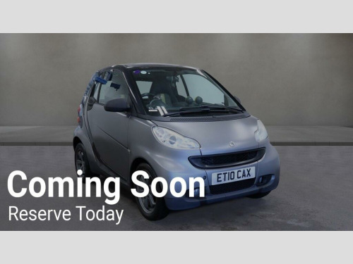 Smart fortwo  1.0 MHD Passion SoftTouch Euro 5 (s/s) 2dr 