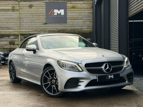 Mercedes-Benz C-Class C200 1.5 C200 MHEV AMG Line (Premium) Cabriolet 2dr Pet 