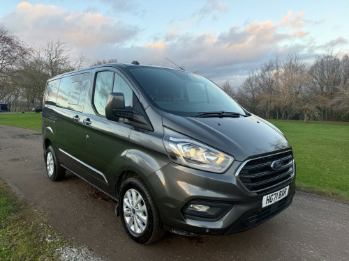 Ford Transit Custom  2.0 300 EcoBlue Limited Crew Van Double Cab 5dr Diesel Manual L1 H1 Euro 6 