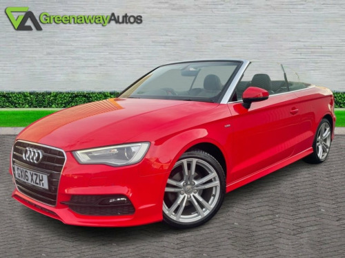 Audi A3 Cabriolet  1.4 TFSI CoD S line Convertible 2dr Petrol S Troni 