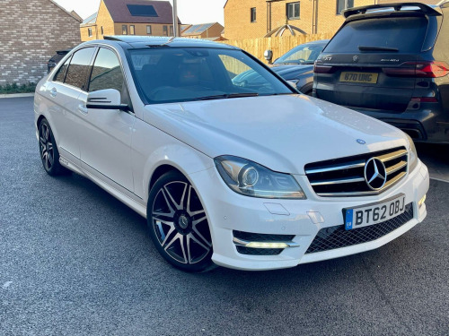 Mercedes-Benz C-Class C220 2.1 C220 CDI BlueEfficiency AMG Sport Plus G-Tronic+ Euro 5 (s/s) 4dr 