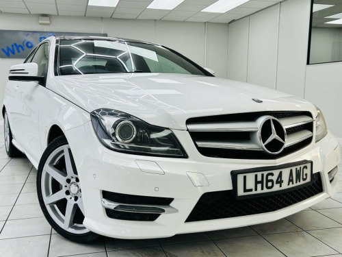 Mercedes-Benz C-Class C180 1.6 C180 AMG Sport Edition Coupe 2dr Petrol G-Tron 
