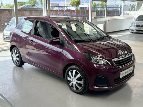 Peugeot 108  1.0 Active Hatchback 3dr Petrol Manual Euro 6 (68 