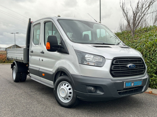 Ford Transit  FORD TRANSIT DOUBLE CAB 350 FACTORY TIPPER 
