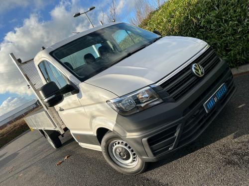 Volkswagen Crafter  2.0 TDI CR35 DROPSIDE 4.1M BED, AC, EURO6 LWB  