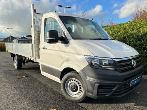 Volkswagen Crafter  2.0 TDI CR35 DROPSIDE 4.1M BED, AC, EURO6 LWB  