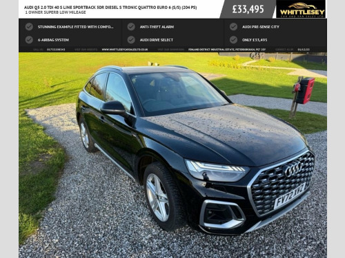 Audi Q5  2.0 TDI 40 S line Sportback 5dr Diesel S Tronic qu 