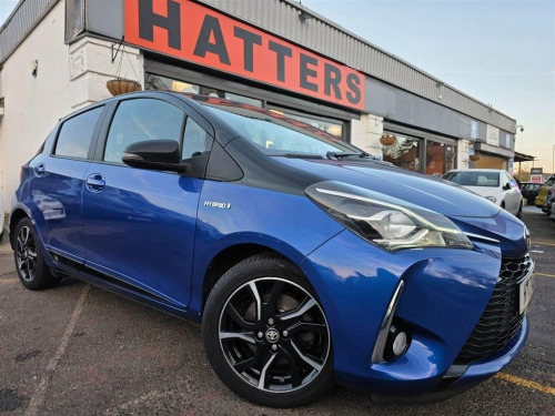Toyota Yaris  1.5 VVT-h Blue Bi-Tone Hatchback 5dr Petrol Hybrid 