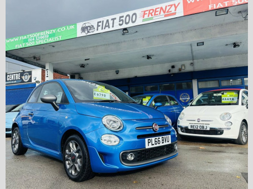 Fiat 500  1.2 S Hatchback 3dr Petrol Manual Euro 6 (s/s) (69 