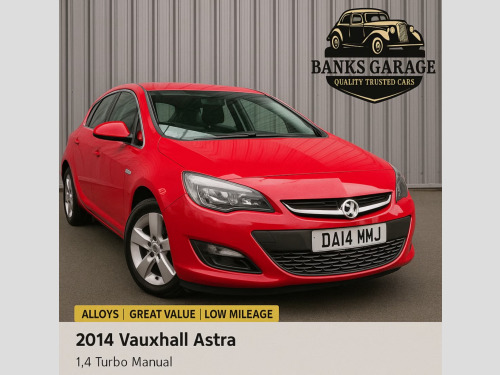 Vauxhall Astra  1.4T 16v SRi Hatchback 5dr Petrol Manual Euro 5 (140 ps) 