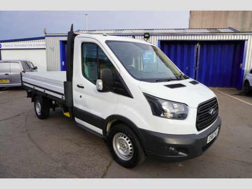 Ford Transit  350 L2 C/C DRW Dropside | +VAT | EURO 6 | One Owner From New | Low Miles | 
