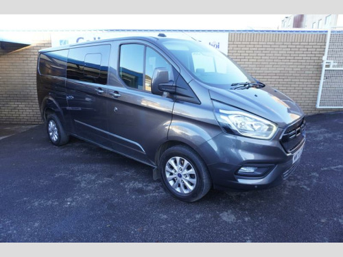 Ford Transit Custom  2.0 320 EcoBlue Limited Crew Van Double Cab 5dr Diesel Auto L2 H1 | NO VAT 