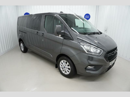 Ford Transit Custom  2.0 320 EcoBlue Limited Crew Van Double Cab 5dr Diesel Auto L2 H1 | NO VAT 