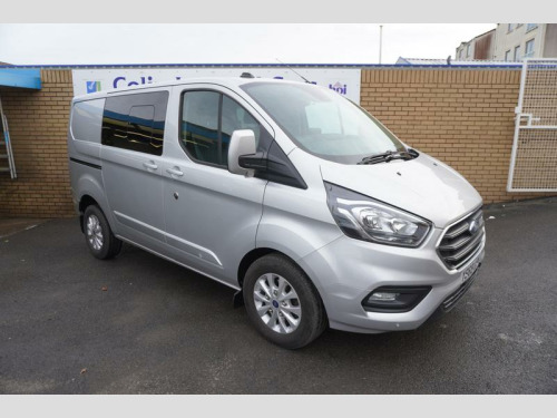 Ford Transit Custom  2.0 320 EcoBlue Limited Crew Van Double Cab 5dr Diesel Manual L1 H1 | 6 Sea