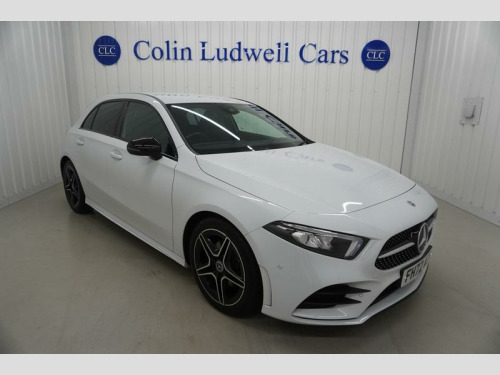 Mercedes-Benz A-Class A180 1.3 A180 AMG Line (Executive) Hatchback 5dr Petrol 7G-DCT | 1 Owner | Full 