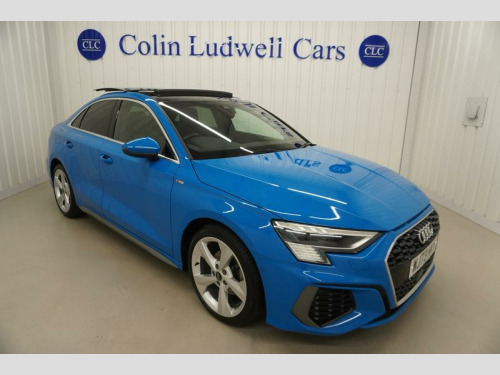 Audi A3  1.5 TFSI 35 S line Saloon 4dr Petrol Manual | 1 Owner | Pan Roof | 360 Cam 