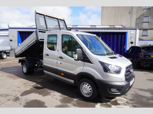 Ford Transit  2.0 350 EcoBlue Leader Double Cab Tipper 7 Seats | Twin rear wheels | 75 Re