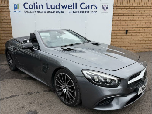 Mercedes-Benz SL-Class SL400 3.0 SL400 V6 AMG Line Convertible 2dr Petrol G-Tronic+ Euro 6 (s/s) (367 ps