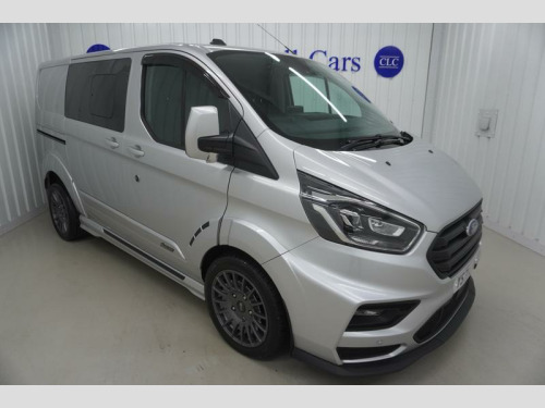 Ford Transit Custom  2.0 320 EcoBlue MR-ST Crew Van Double Cab 5dr Diesel Auto L1 H1 Euro 6 (s/s