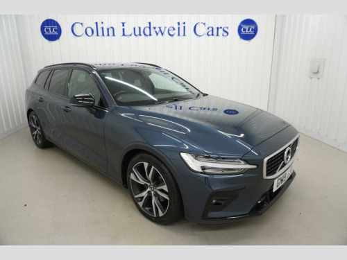 Volvo V60  2.0 D4 R-Design Plus Estate 5dr Diesel Manual| Service History | Full Black