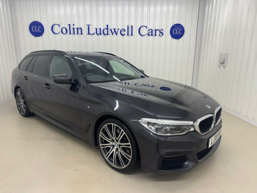 BMW 5 Series  2.0 530i GPF M Sport Touring 5dr Petrol Auto | Full Black Leather Seats | H 