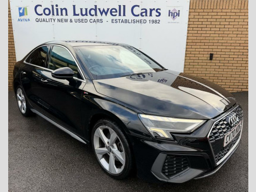 Audi A3  1.5 TFSI 35 S line Saloon 4dr Petrol Manual| 1 Previous Owner | Full Servic 