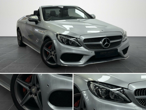 Mercedes-Benz C-Class  2.1 C220d AMG Line (Premium Plus) Cabriolet G-Tronic+ Euro 6 (s/s) 2dr 